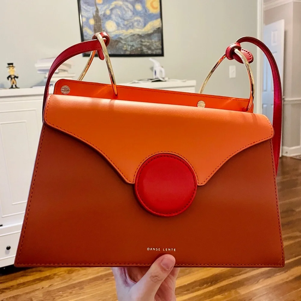DANSE LENTE Phoebe Leather Shoulder Bag - Picture 1 of 8